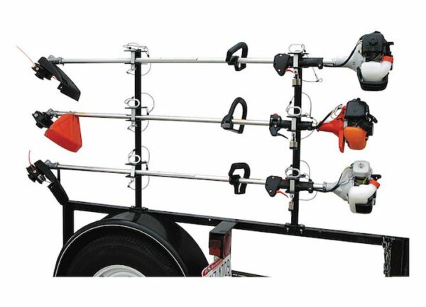 Buyers 3-Position Channel Style Lockable Trimmer Rack for Open Landscape Trailers • LT13 - Image 2