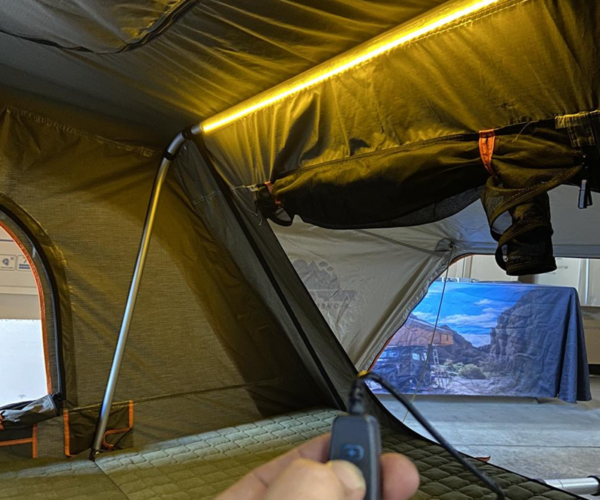 Tuff Stuff Alpha Hard Top Side Open Tent, Black, 3+ Person • TS-RTT-CS-BK - Image 2
