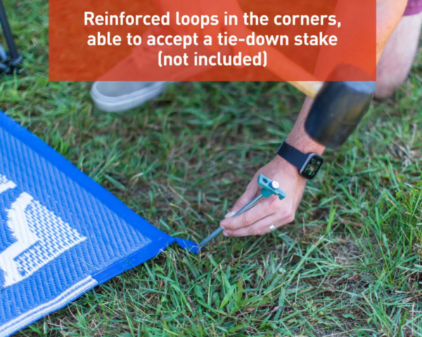 Lippert All Weather Patio Mat - 8' x 20' (Green) • 2021028039 - Image 2