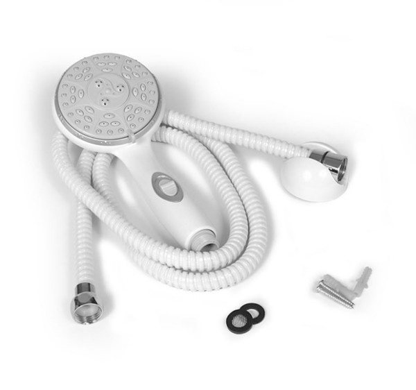 Camco RV Shower Head Kit - White • 43714