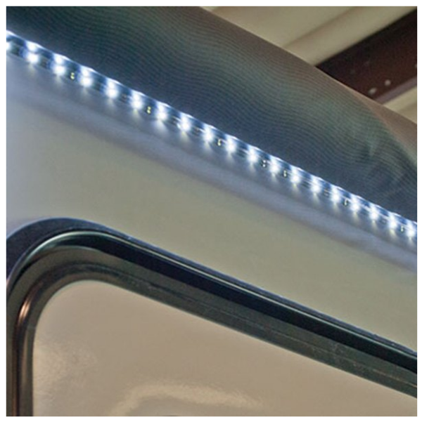 Carefree of Colorado White 60 LPM 16' Awning LED Light Strip with 26" Wire Lead • 901094 - Image 2