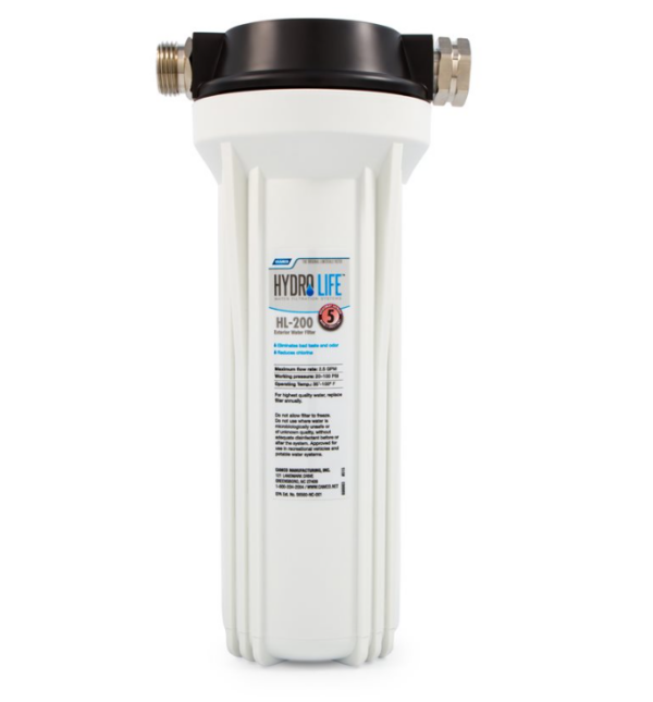 Camco Hydro Life KDF/GAC 2.5 GPM Water Filter System • 52141 - Image 2