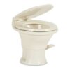 Dometic 311 Ceramic Low Profile RV Toilet - Bone • 302311683 - Image 2