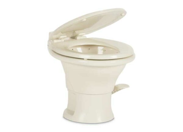 Dometic 311 Ceramic Low Profile RV Toilet - Bone • 302311683 - Image 2