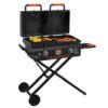 Blackstone On The Go Scissor Leg Tailgater - 17” Griddle + 17” Grill Box • 1550 - Image 2
