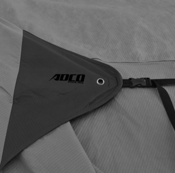 ADCO SFS AquaShed Designer Travel Trailer Cover (Gray, Up to 34') • 52246