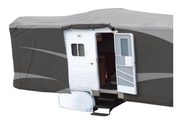 ADCO SFS AquaShed Designer Travel Trailer Cover (Gray, Up to 34') • 52246 - Image 7