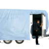 ADCO SFS AquaShed Horse Trailer Cover with Bumper Pull (Gray, Up to 14') • 46003 - Image 3