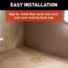 Lippert Teddy Bear Bunk Mat Cover - 32" x 74" x 4" (Tan) • 679300 - Image 5