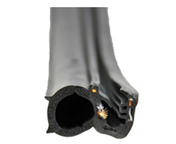 AP Products EPDM Sponge Rubber Door/Window Foam Seal with Ribs 50' Black • 018-855