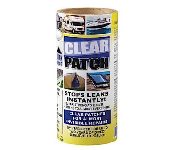 Cofair Products Quick Roof Extreme Multi-Purpose Black Roll Tape 4"W x 25'L • B-UBE425