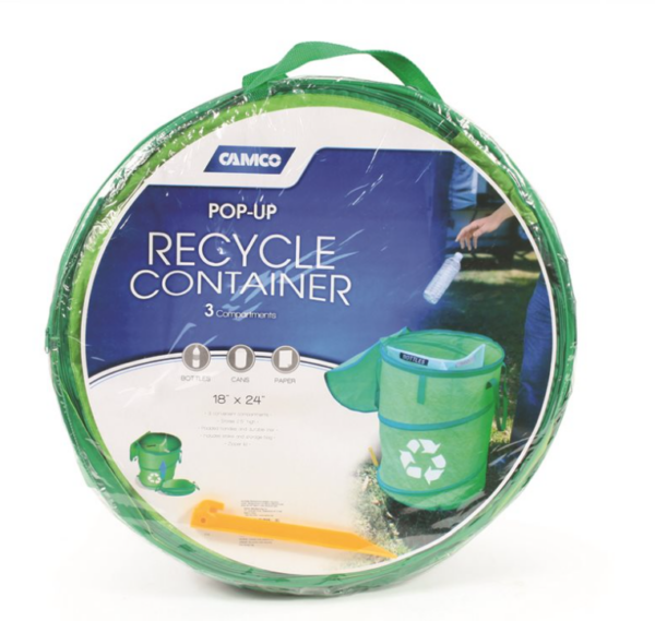 Camco PopUp Recycle Container - 18" x 24" • 42983