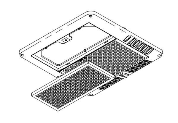 Coleman Mach 8330c5731 Air Conditioner Ceiling Assembly Grille