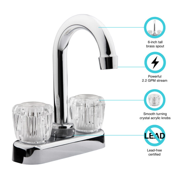 Dura Faucet Df-Pb150a-Cp Faucet - Image 7