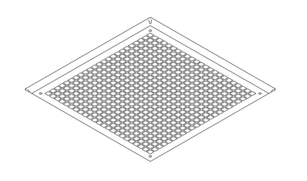 Coleman Mach 6798-3041 Air Conditioner Ceiling Assembly Grille