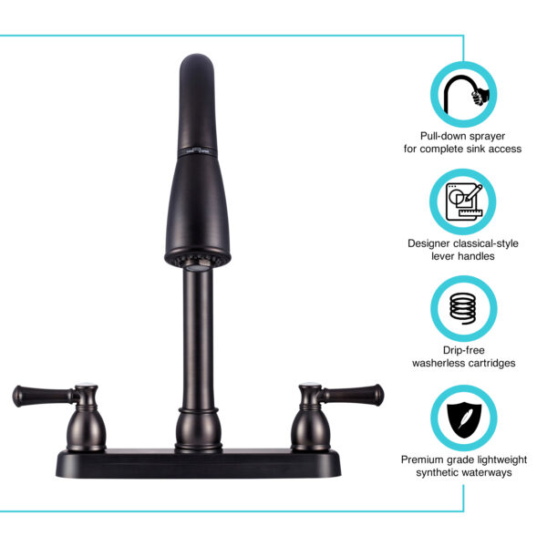 Dura Faucet Df-Pk350l-Vb Faucet - Image 6