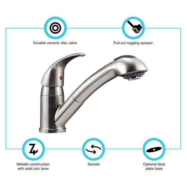 Dura Faucet Df-Nmk852-Sn Faucet - Image 10
