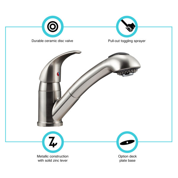 Dura Faucet Df-Nmk852-Sn Faucet - Image 11