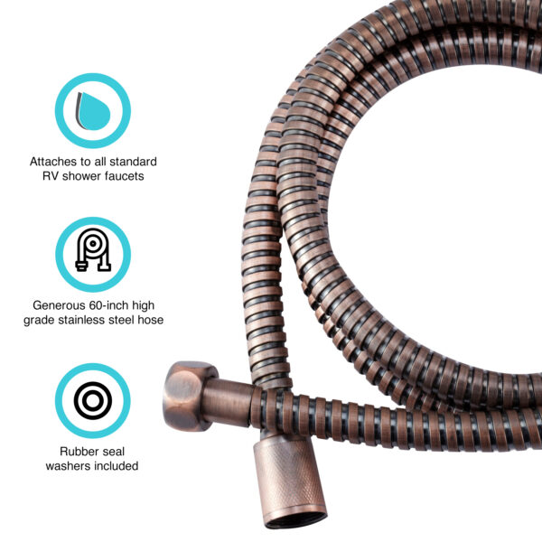 Dura Faucet Df-Sa200-Orb Shower Head Hose - Image 3