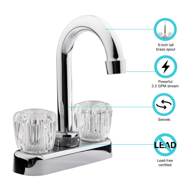 Dura Faucet Df-Pb150a-Cp Faucet - Image 6