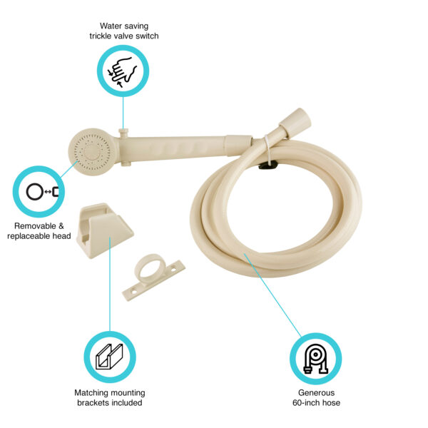 Dura Faucet Df-Sa130-Bq Shower Head - Image 3