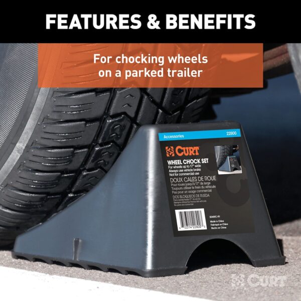Curt 22800 Wheel Chock - Image 5