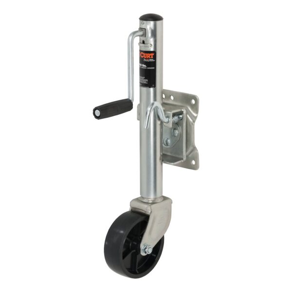 CURT 28112 1200 Pound Manual Trailer Tongue Jack - Image 2