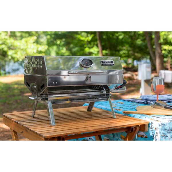 Camco Olympian Stainless Steel RV Grill (57305) - Image 34