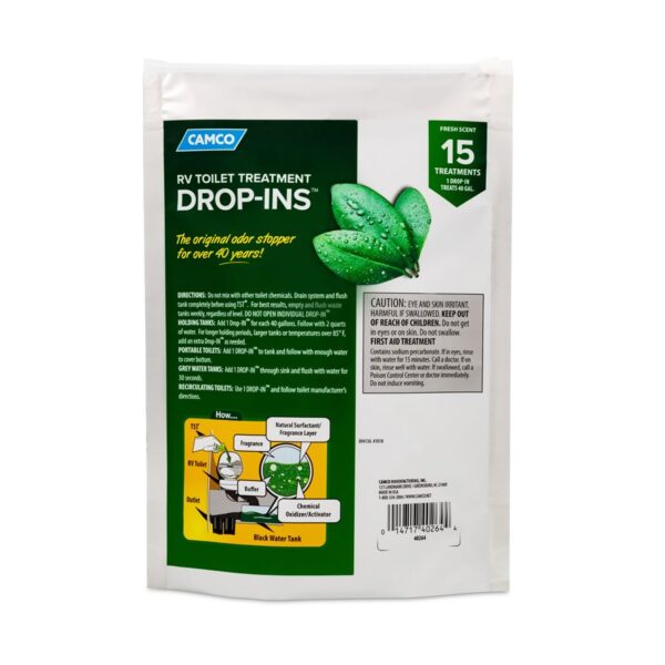 Camco 40264 Original Waste Holding Tank Treatment for 40 Gallon Tanks - Image 7