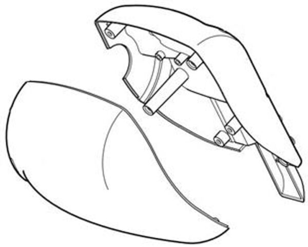 Carefree Rv R001329wht Awning Idler Cover