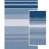 Carefree RV JU168E00 Blue/ Green RV Patio Vinyl Awning Fabric - Image 3