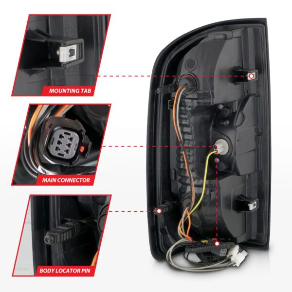 ANZO USA 311433 Tail Light Assembly - Image 4