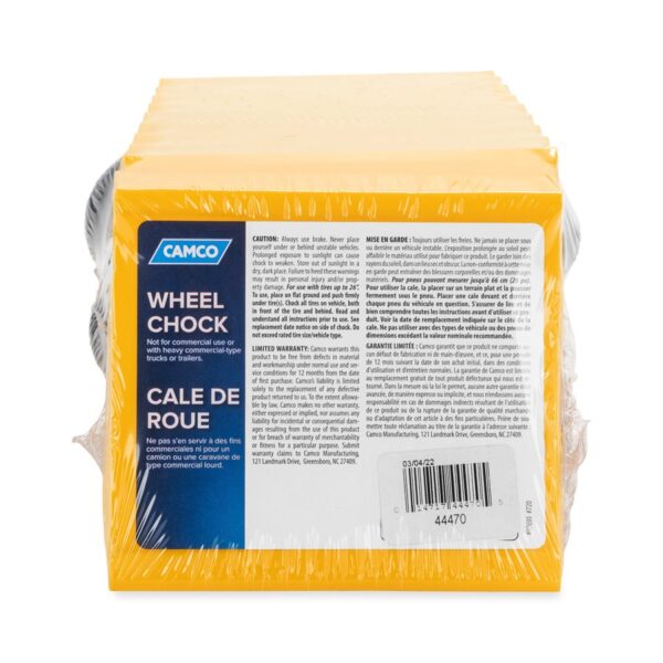 Camco 44470 Wheel Chock - Image 23