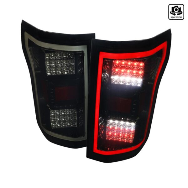 Spec-D Tuning LT-F15018BBLED-TM Tail Light Assembly - Image 2