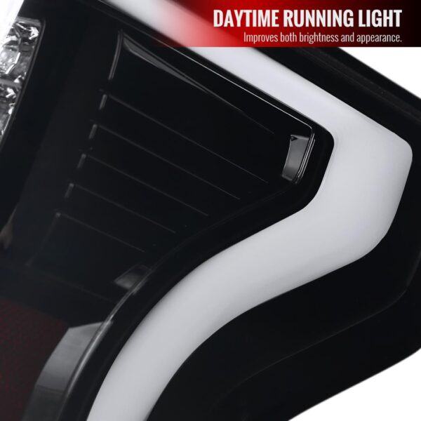 Spec-D Tuning LT-F15018BBLED-TM Tail Light Assembly - Image 4