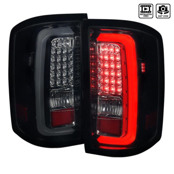 Spec-D Tuning LT-SIE14BBLED-TM Tail Light Assembly - Image 2