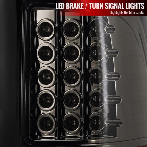 Spec-D Tuning LT-RAM09BBLED-TM Tail Light Assembly - Image 4
