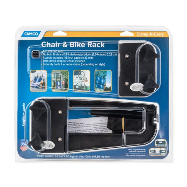Camco 51430 Camping Chair Storage Rack - Image 23