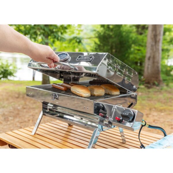 Camco Olympian Stainless Steel RV Grill (57305) - Image 29