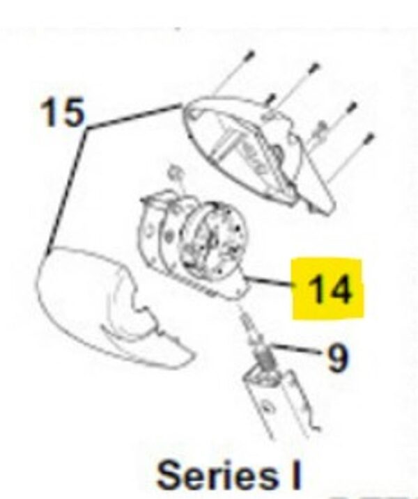 Carefree Rv R001107blk Awning Idler - Image 3