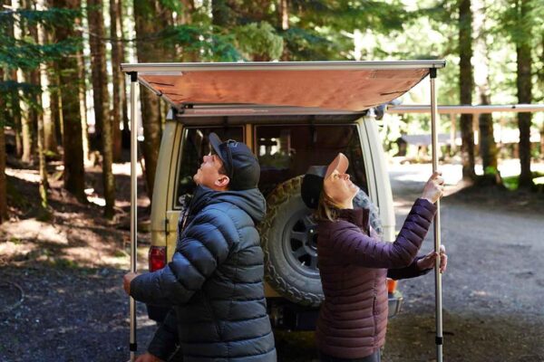 ARB 814301 SUV/Pickup Overlanding Manual Awning , Tan Solid - Image 12