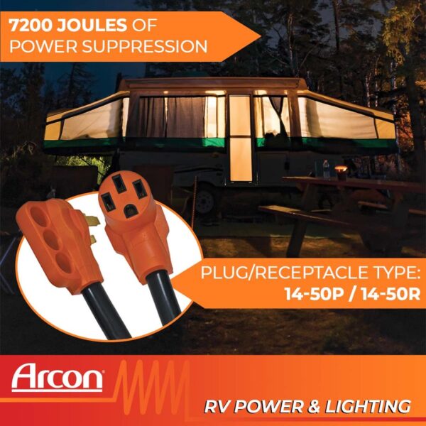 Arcon 19666 240 Volt 50 Amp Surge Protector - Image 12