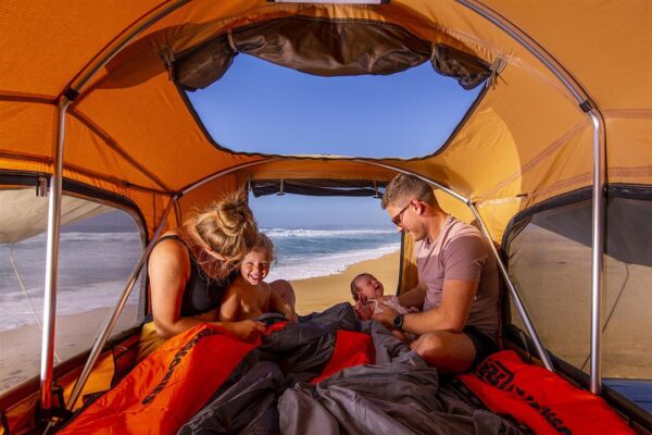 ARB 803300A Vehicle Rooftop Poly/ Cotton Fabric Tent Sleeps 2 Adults - Image 25