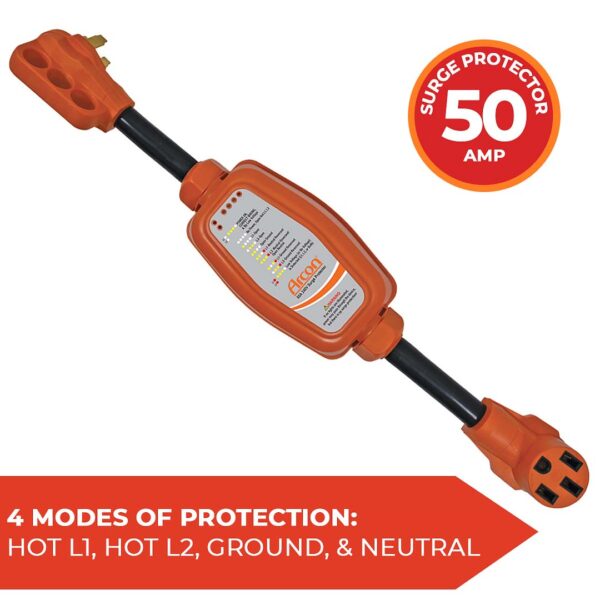 Arcon 19666 240 Volt 50 Amp Surge Protector - Image 7