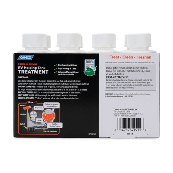 Camco 41511 Pine Waste Holding Tank Treatment for 40 Gallon Tanks - Image 12