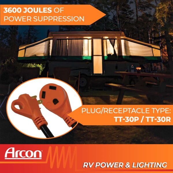 Arcon 19658 120 Volt 30 Amp Surge Protector - Image 13