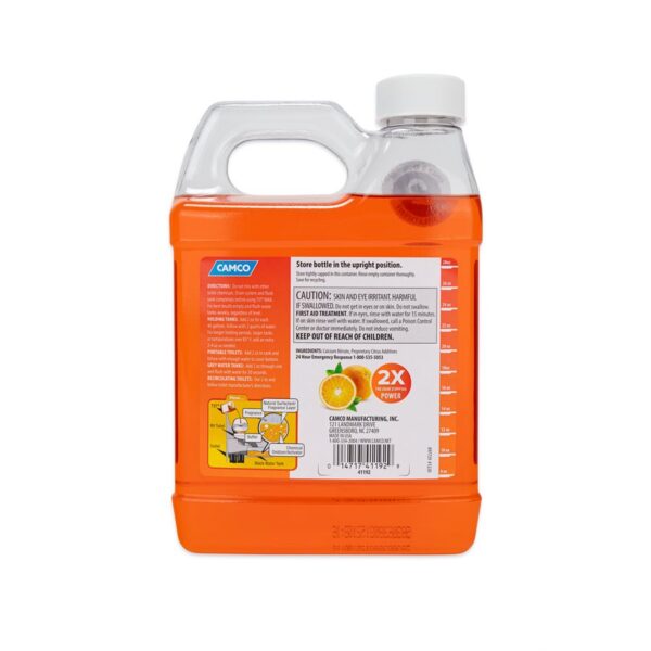 Camco 41192 Orange Waste Holding Tank Treatment for 40 Gallon Tanks - Image 5
