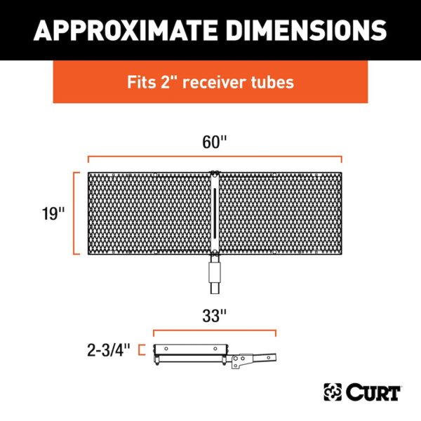 Curt 18100 Trailer Hitch Cargo Carrier - Image 10