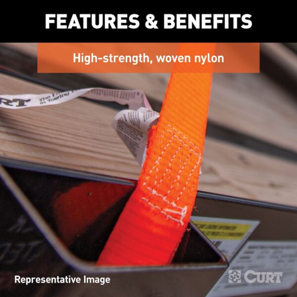 Curt 83047 Tie Down Strap - Image 6
