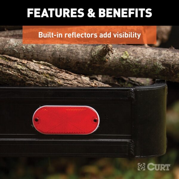 Curt 18113 Trailer Hitch Cargo Carrier - Image 5